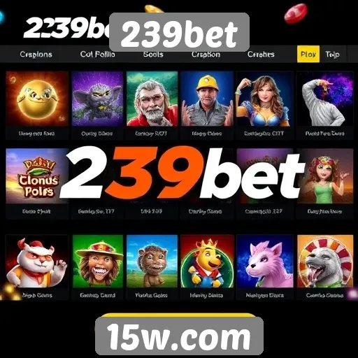 Opções de jogos disponíveis na plataforma 239bet